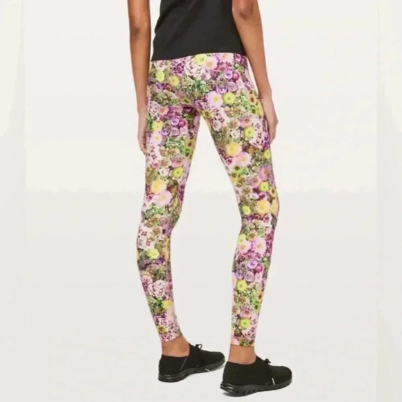 Lululemon Wundur Under High- Rise Tight Nulux  28” Inflorescence Multi Size 6 - Picture 9 of 9
